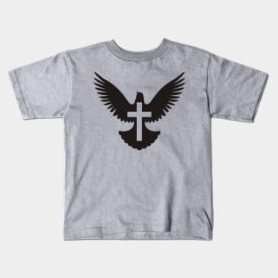 Dove with Cross Kids T-Shirt